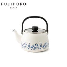 【官方直營】Memories復古系列 琺瑯燒水壺2.5L-復刻小藍花