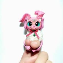 ハンドメイド ギフト 面白い かわいい 毛皮 バニー