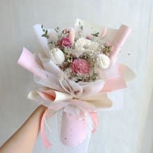 G79仙氣飄飄粉色系乾燥花束