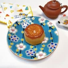 【九谷燒】青郊窯緣起小盤-梅花