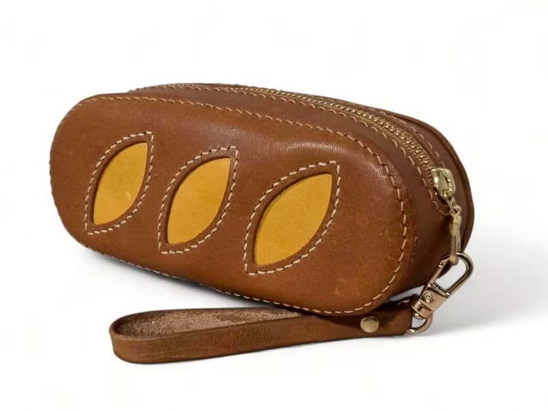 法國麵包造型零錢包