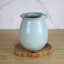 【母親節禮物】260ml 汝窯 無把茶海 手作公道杯 名家葉敏祥手作