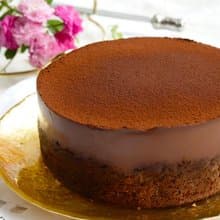 古典巧克力米輕糕 －無麩純素－