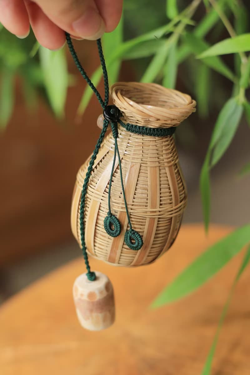 竹編系列 | 迷你木塞簍 佐料簍 花椒簍 花器 | 傳統民藝 自然環保