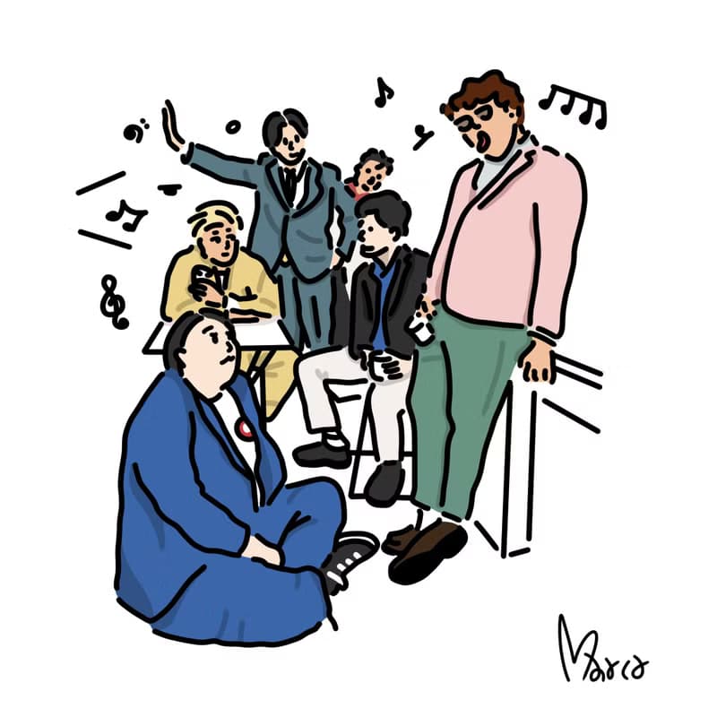 【數位】似顏繪 にがおえ 極簡人像畫 家人好友篇