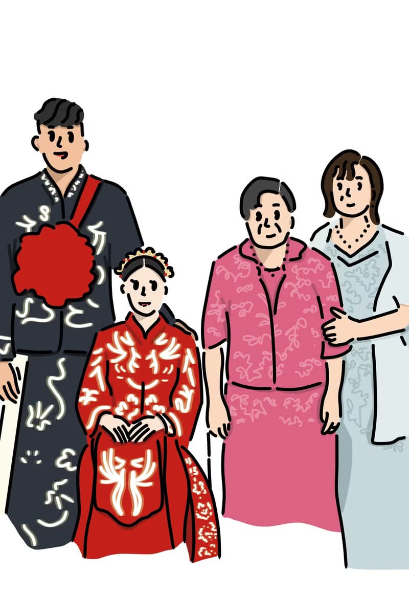 【數位】似顏繪 にがおえ 極簡人像畫 家人好友篇