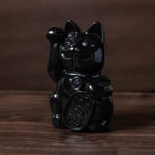 招財貓巴夫錢罌-黑色