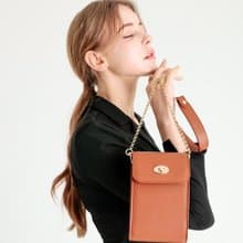 韓國LIA BAG | 棕色 | 迷你袋 | 側背包 斜孭袋