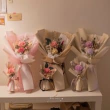 DAY OFF 母親節花禮 乾燥花 永生花 母親節禮物 花束 康乃馨花束