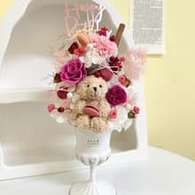 【畢業禮物】莓果冰淇淋聖代 永生花聖代 祝賀盆花 開幕花禮