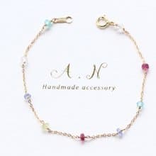 14kgf- multicolored garden bracelet(size order)