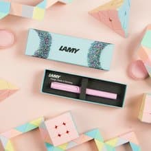 【雷雕刻字】 LAMY 鋼珠筆 / safari 系列 - 限量2023- 春日粉