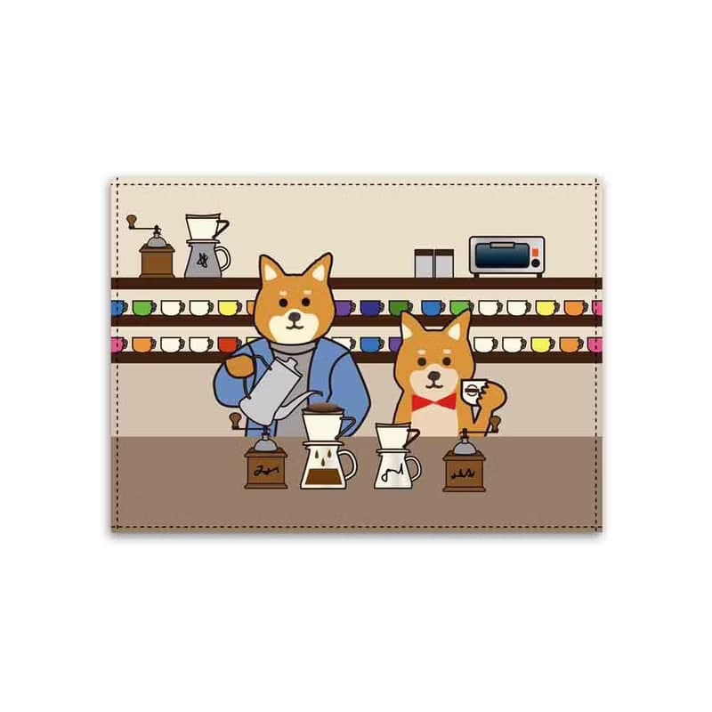 柴犬 桌布 露營