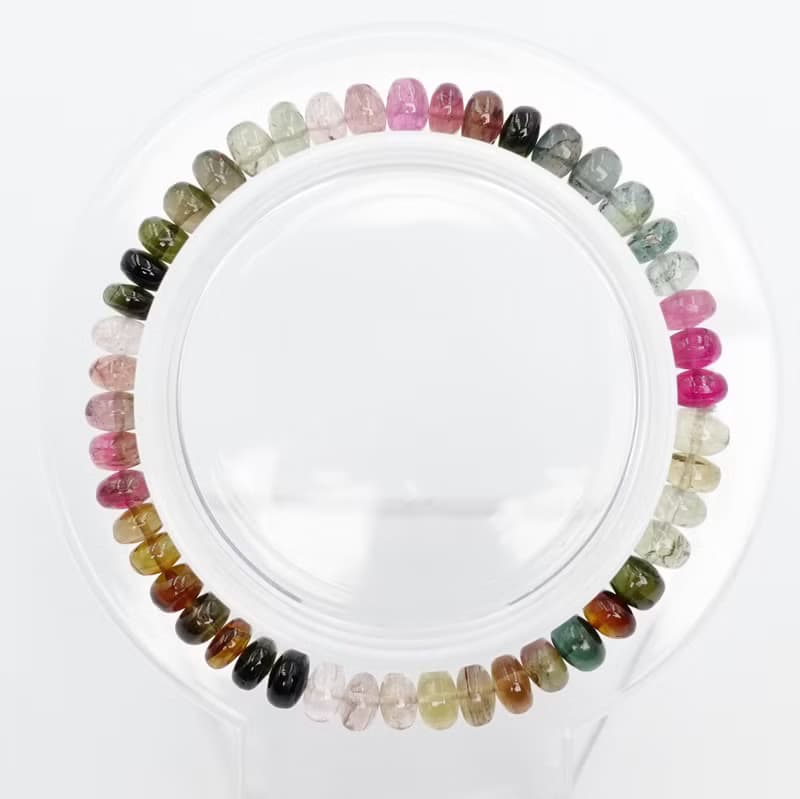 寶麗金珠寶-天然彩色碧璽手鍊