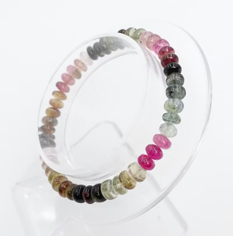 寶麗金珠寶-天然彩色碧璽手鍊