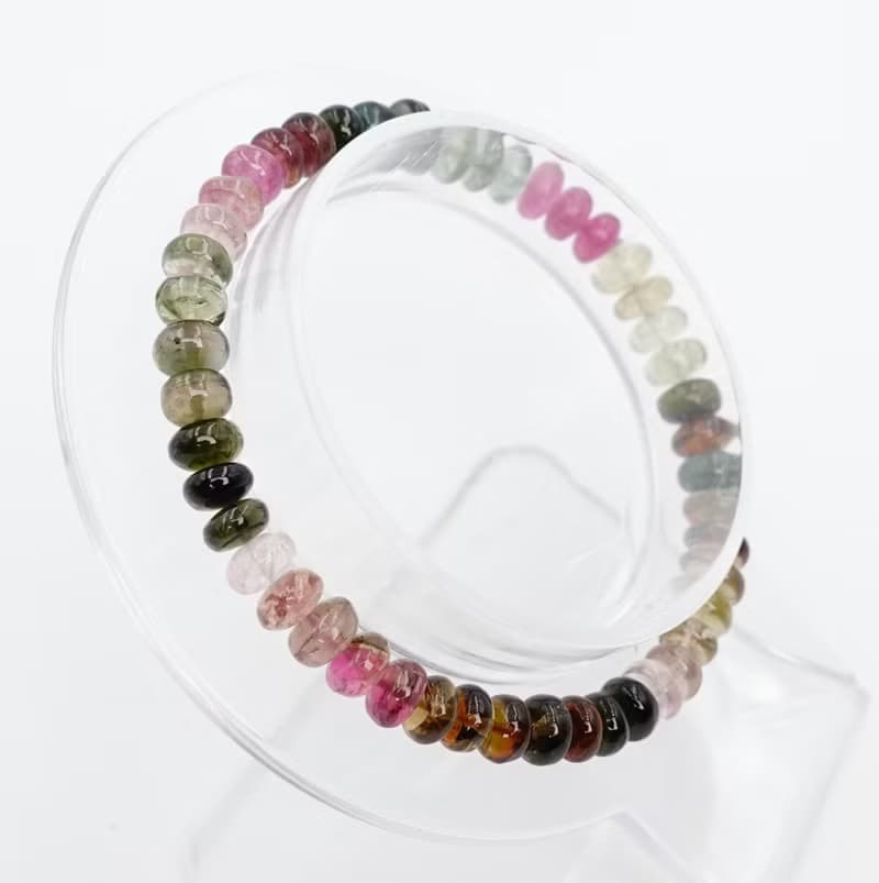 寶麗金珠寶-天然彩色碧璽手鍊