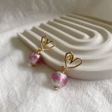 【Cinnamonmon 希娜夢夢 香氛飾品】幾何愛心 | 精油耳環