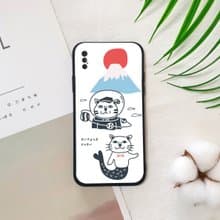 富士山 人魚貓手機殼