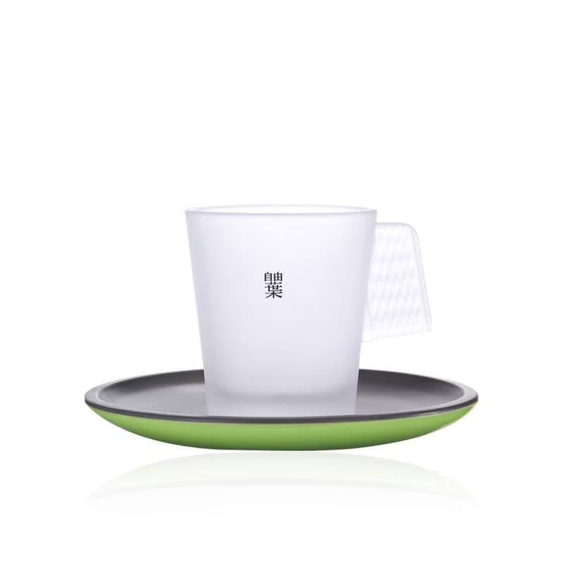 自由葉對杯 | 綠映 | 質感城市杯組雙入 霧面磨砂 小酒杯