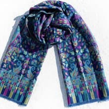 喀什米爾Pashmina 克什米爾 羊絨圍巾 編織圍巾 手工編織Cashmere