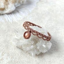 璀璨日光。太陽石。日光石。南美巴西蠟線編織手鍊