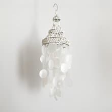 DIY-KIT |Machu Picchu-White-Round, Square, Donut|Shell Wind Chime Mobile|#0-384