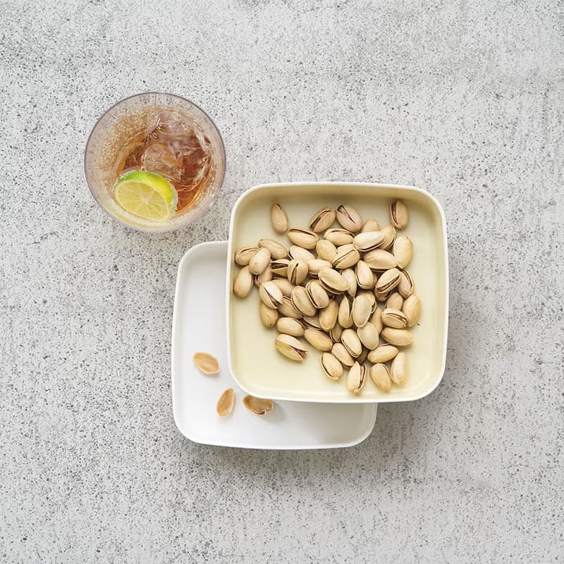 日本 tak 雙層水果堅果小食盤 Fruit-nut (三色)