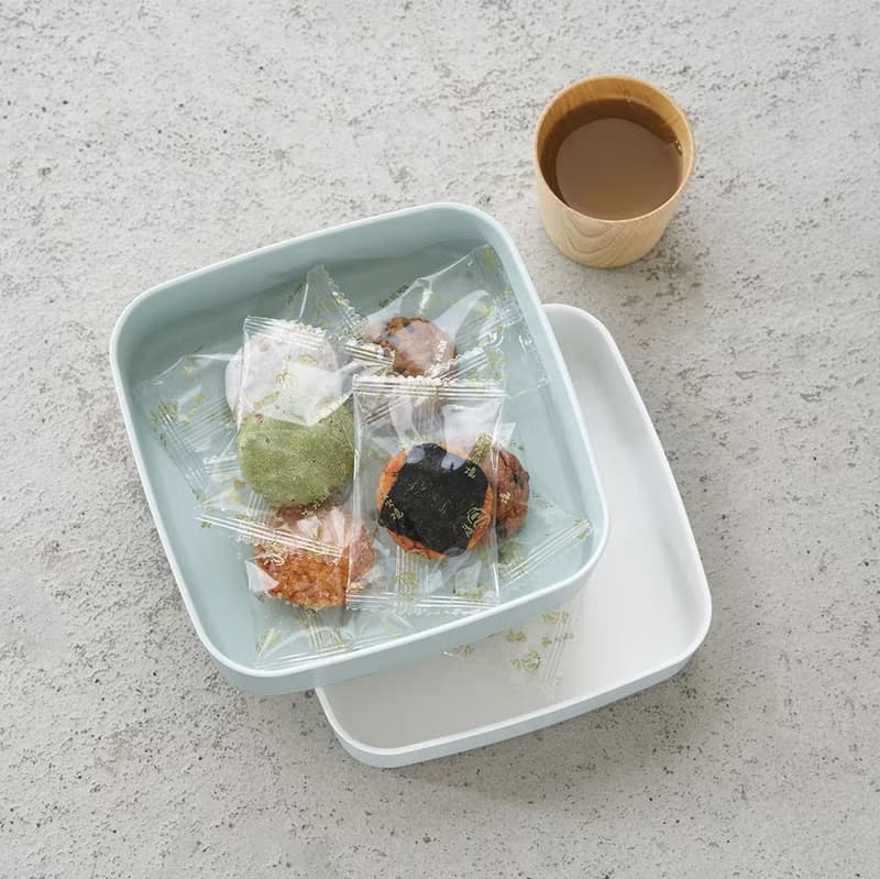 日本 tak 雙層水果堅果小食盤 Fruit-nut (三色)