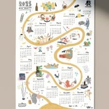 2025年曆海報 動物會乾杯款 | 憨啤酒HanBeer