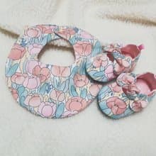 胖胖鬱金香  寶寶彌月禮盒兩件組