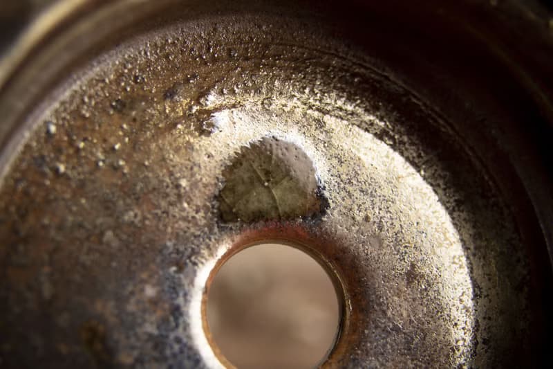 中盆∣柴燒飛刨紋∣車輪寬口盆、手工盆、陶缽、多肉塊根植物