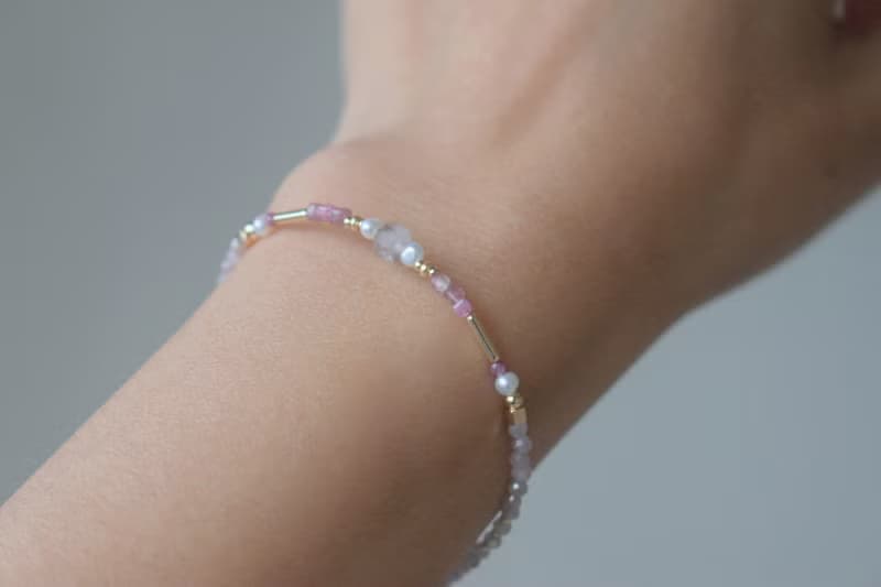 手鍊 紅寶石 紫鋰輝 天然石 - 重啟 -