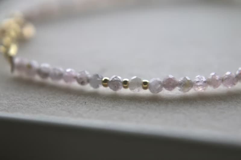 手鍊 紅寶石 紫鋰輝 天然石 - 重啟 -