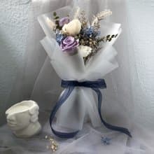 木槿紫 永生 乾燥 花束 情人節禮物 情人節花束 生日花束 教師禮