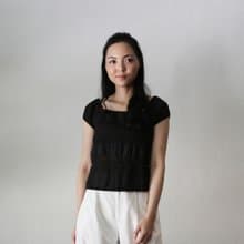 恬靜時光細皺上衣 Belle Far Niente Wrinkle Top T329