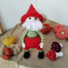 Stuffed toy forest gnome. Gnome gift for housewarming or Christmas gift
