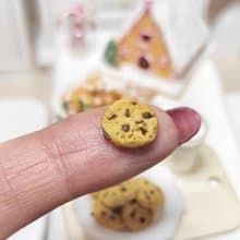 Realistic baking, dessert for dolls, doll's house, diorama, miniature