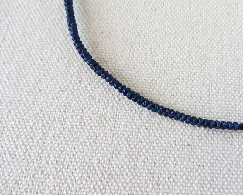 商品公告【顏色參考頁】絲光編織項鍊**請勿直接下單**招財、開運