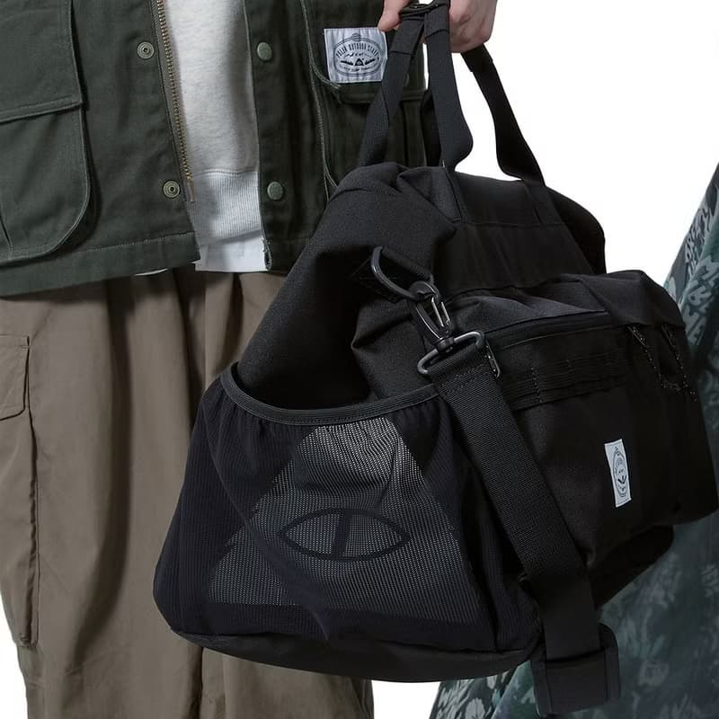 POLER BOSTON TRAVEL BAG 波士頓旅行袋/行李箱掛包/附背帶 /黑