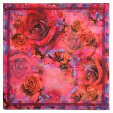 Original Pavlovo Posad Russian Shawl 100% Wool Woolen Scarf 115x115 cm 10268-6