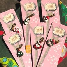 Christmas zip puller
