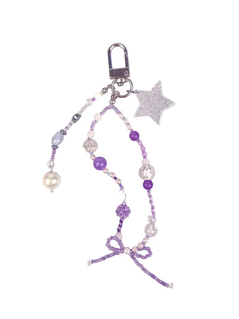 Purple Ballet Core Keyring