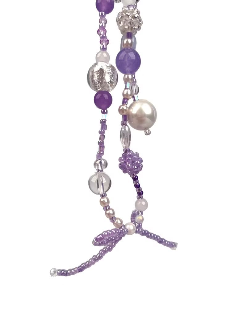 Purple Ballet Core Keyring