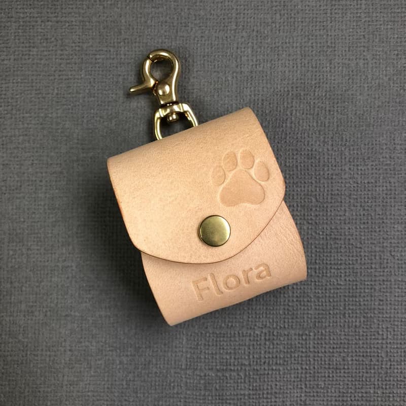 真皮AirPods 保護套 手工皮件 縫線可選色