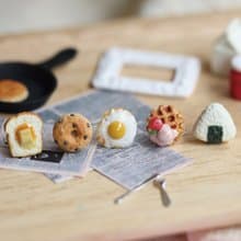 袖珍活力早餐耳環套組 Miniature Breakfast Earring Set