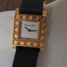 Christian Dior  クリスチャン・ディオール ラ・パリジェンヌ ウォッチ 腕時計 替えベルト付 ヴィンテージ