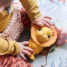 荷蘭Petit Monkey 天然橡膠玩具-小獅子李奧