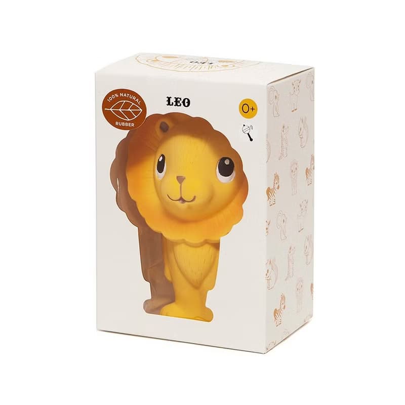 荷蘭Petit Monkey 天然橡膠玩具-小獅子李奧