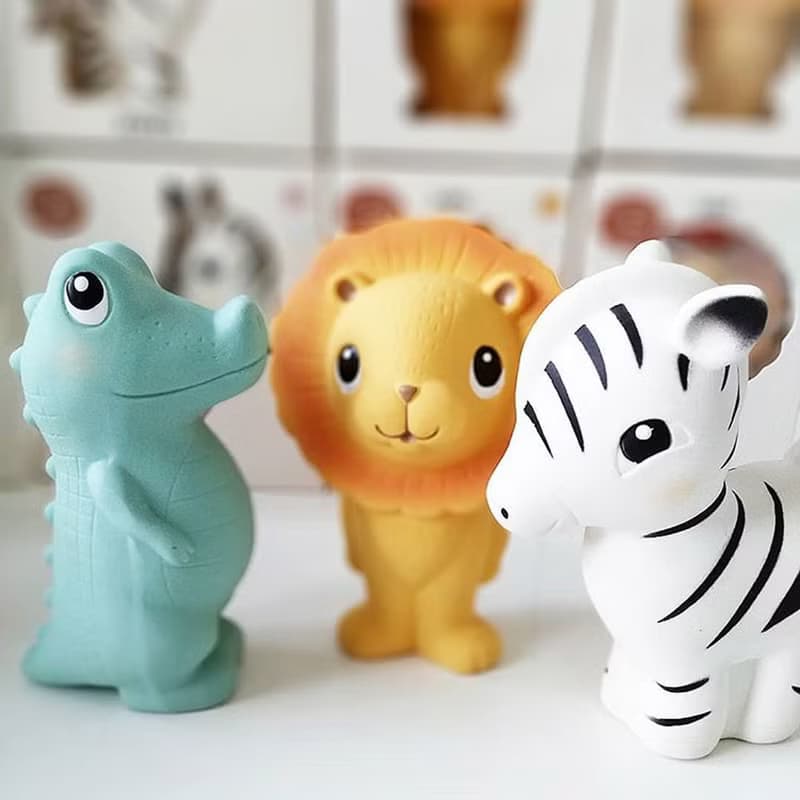 荷蘭Petit Monkey 天然橡膠玩具-小獅子李奧