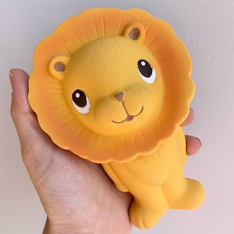 荷蘭Petit Monkey 天然橡膠玩具-小獅子李奧